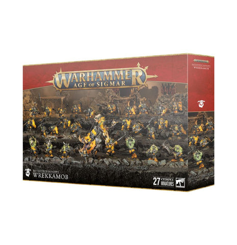 Wahammer Age of Sigmar: Ironjawz Battleforce - Wrekkamob 89-86
