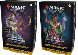 MTG: Aetherdrift Commander Decks