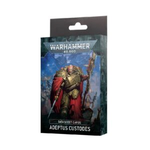 Warhammer 40,000 Adeptus Custodes: Datasheet Cards 01-15