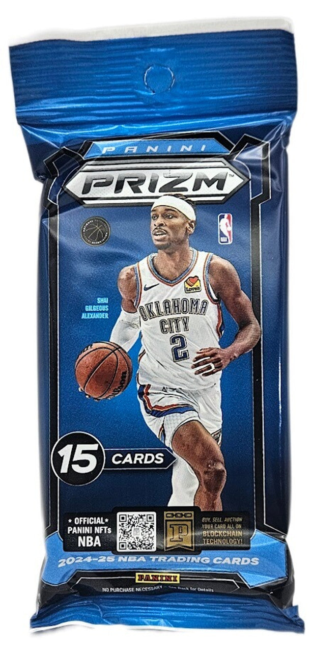 2024 Prizm Basketball NBA Trading Cards 15 Card Booster