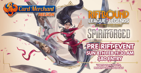 Riftbound Spiritforged Pre-Rift Event Ticket