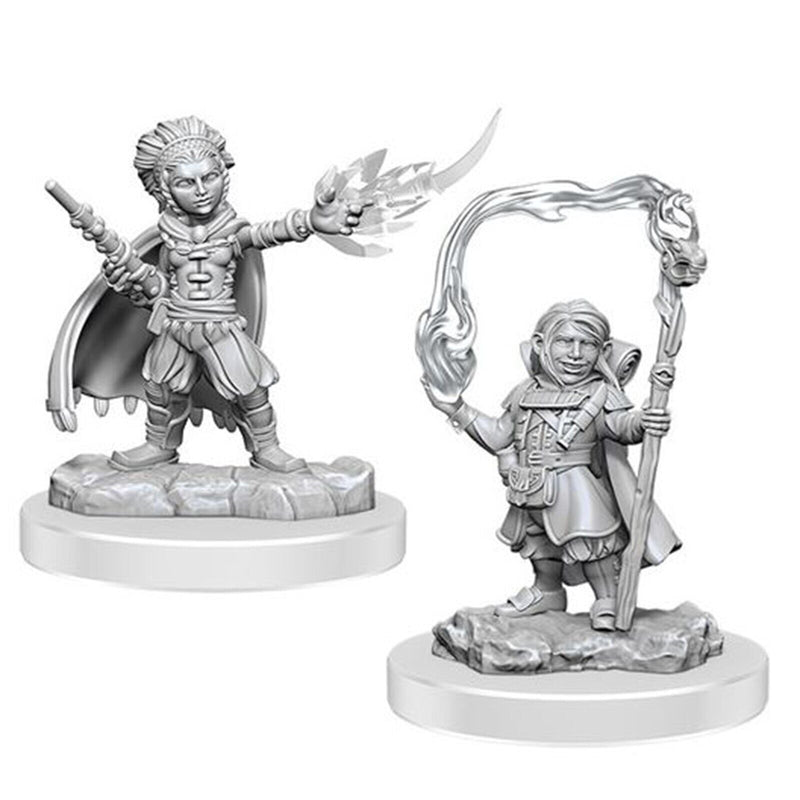 Nolzur's Marvelous Miniatures - Halfling Wizards