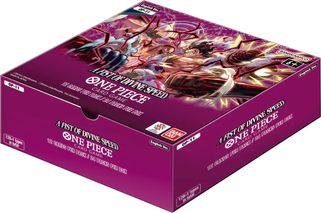 **PRE-ORDER** One Piece TCG Booster Box [OP-11] - A Fist of Divine Speed **1 pp online