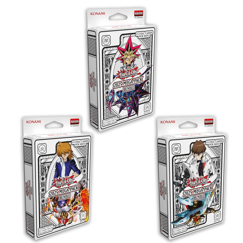 Yu-Gi-Oh! 2025 Mega Pack Booster 3-Pack Tuckbox