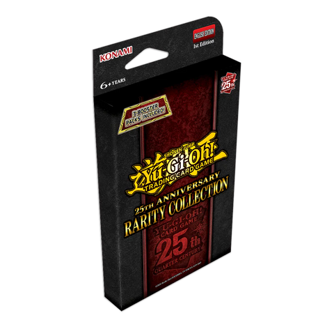 YuGiOh! 25th Anniversary Rarity Collection 3-Booster Pack Bundle