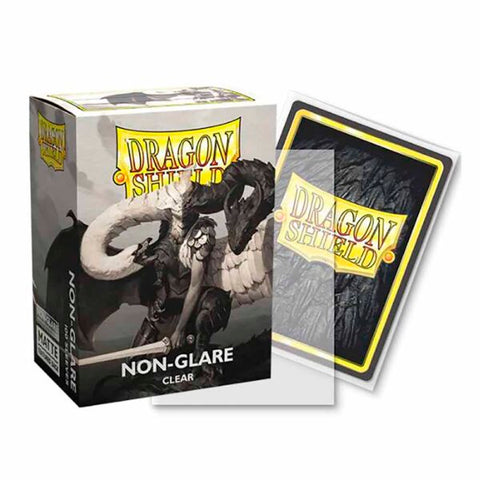 Dragonshield NON-GLARE Clear Matte Sleeves 100ct Standard Size