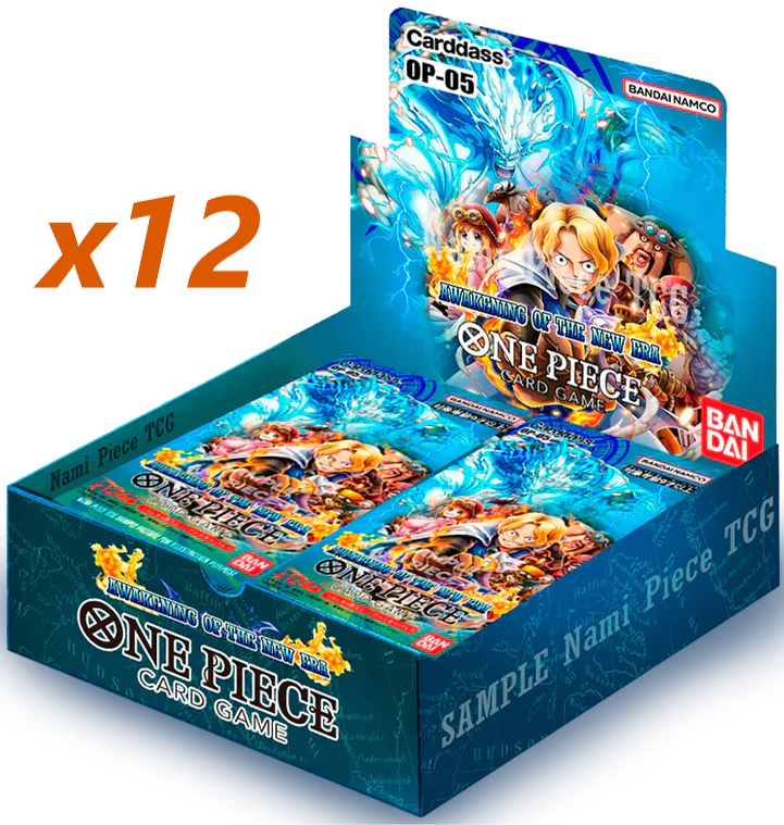 One Piece TCG: OP05 - Awakening of the New Era Booster Case (12x Boxes)