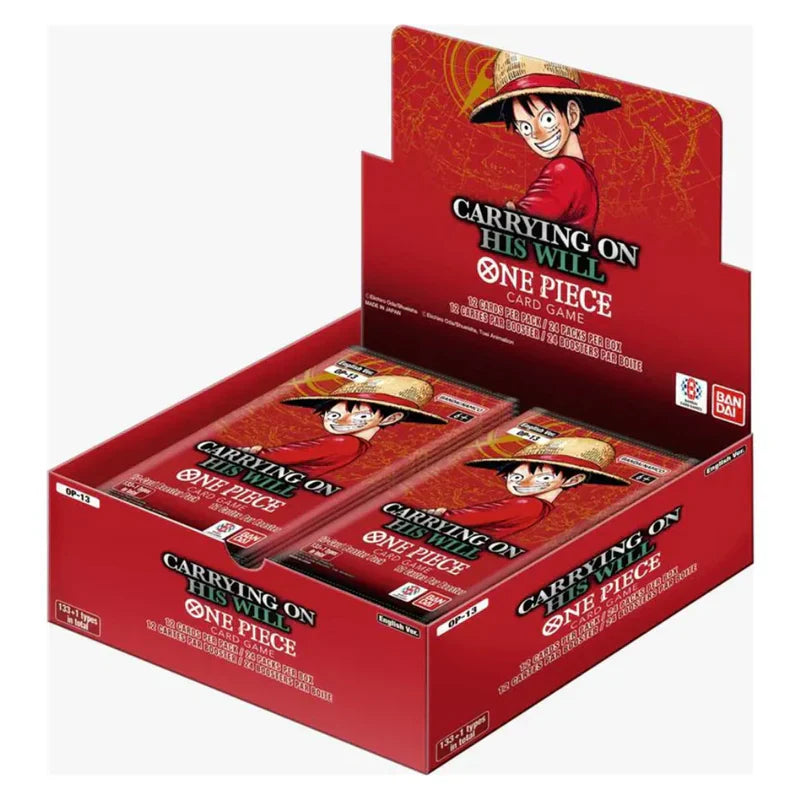 ***Pre Order*** One Piece TCG Booster Box [OP-13] - Carrying On His Will