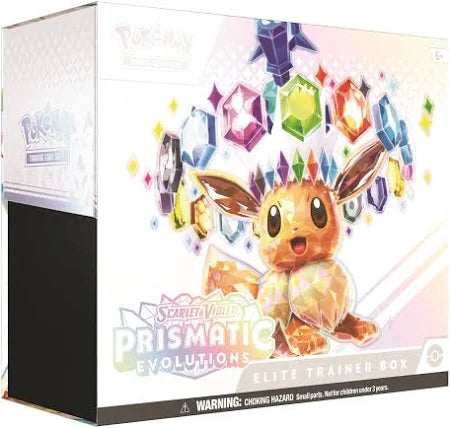 ***Pre Order*** Pokemon TCG: Prismatic Evolutions Elite Trainer Box **Max 2 pp