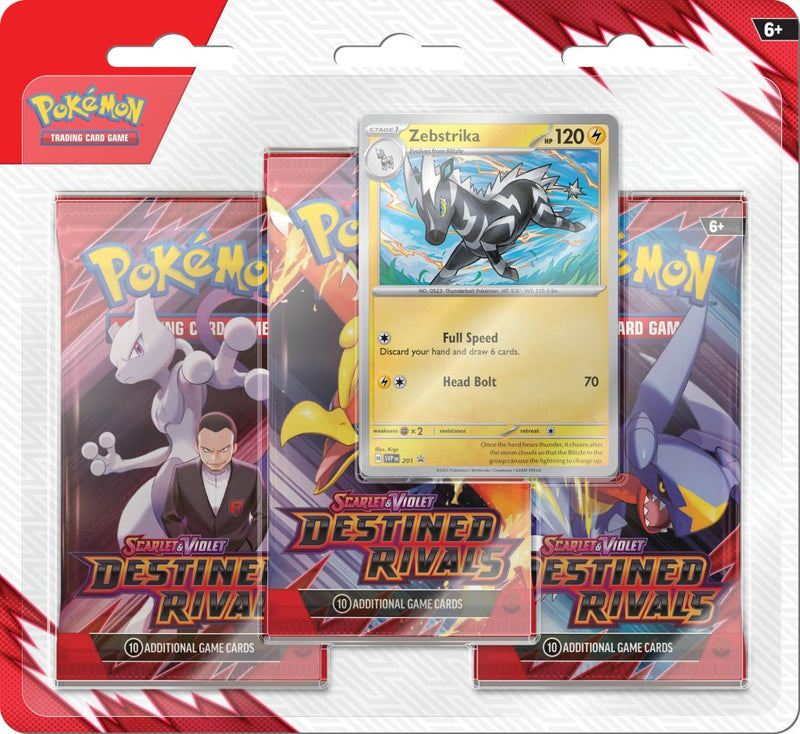PKM 3-Pack Blister - Scarlet & Violet: Destined Rivals