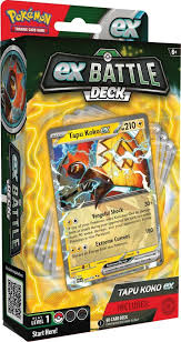 Pokemon TCG: Tapu Koko and Iron Leaves EX Battle Decks