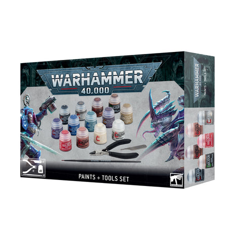 Warhammer 40,000: Paints + Tools Set 60-12