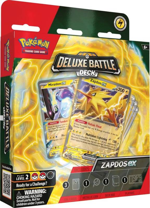 Pokemon TCG: Deluxe Battle Decks Zapdos and Ninetails