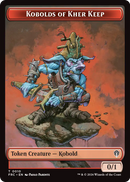 Kobolds of Kher Keep // Map Double-Sided Token [Reality Fracture Commander Tokens]