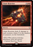 Chain Reaction (Surge Foil) [Star Trek Commander]