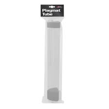 BCW: Playmat Tube - Clear/White