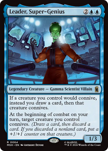 Leader, Super-Genius [Marvel Super Heroes]