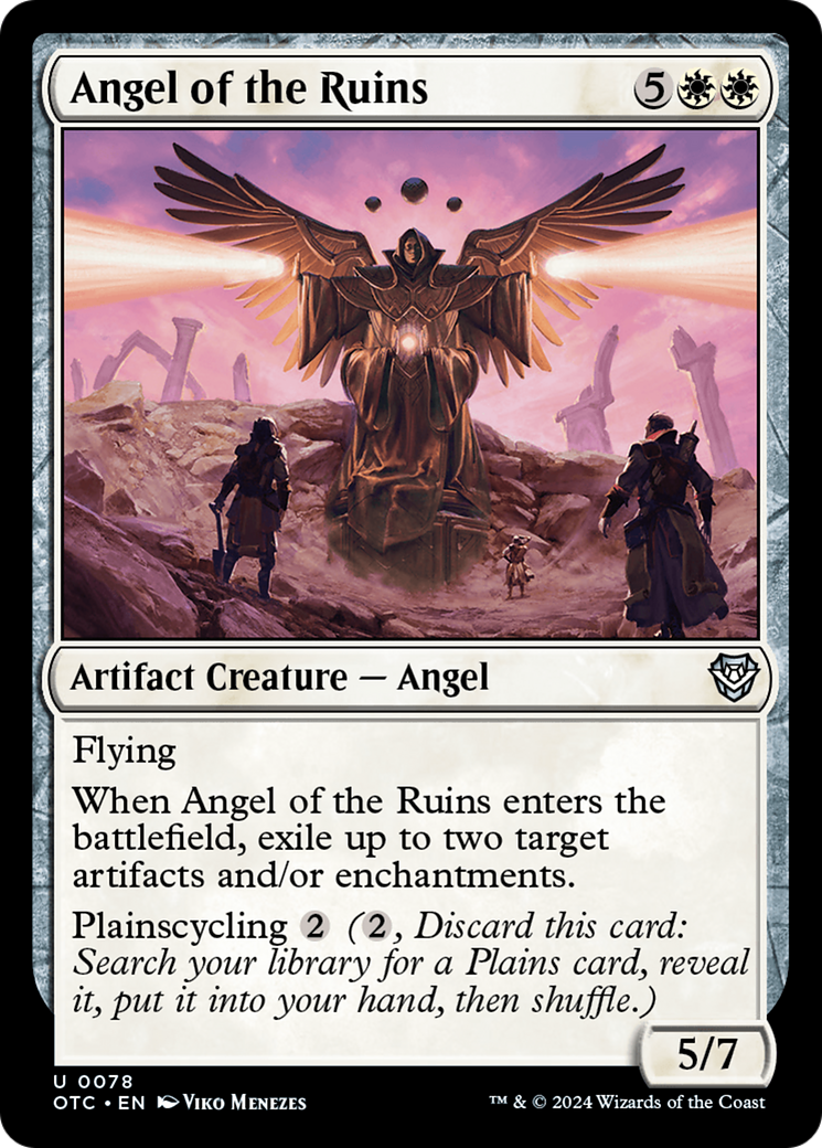 Angel of the Ruins [Outlaws of Thunder Junction Commander]