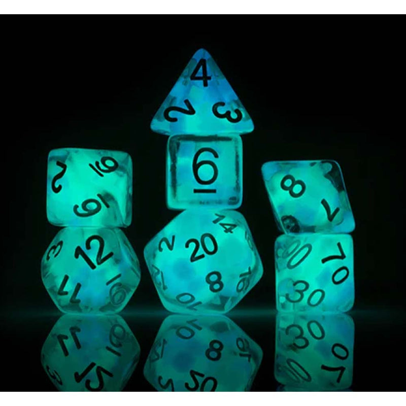 Sirius Dice - Glowworm Set of 7