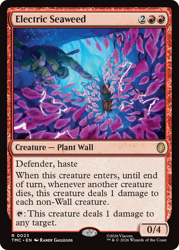 Electric Seaweed [Teenage Mutant Ninja Turtles Commander]