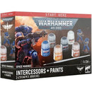 Warhammer 40K: Space Marines - Intercessors + Paints