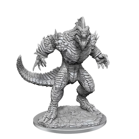 D&D Nolzurs Marvelous Unpainted Miniatures Lizardfolk Render