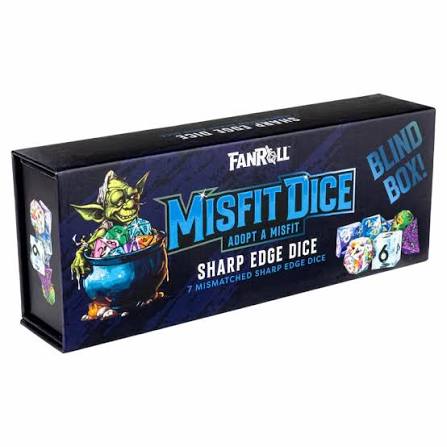 MDG - Fanroll Misfit Sharp Edge Resin Polyhedral Dice Set