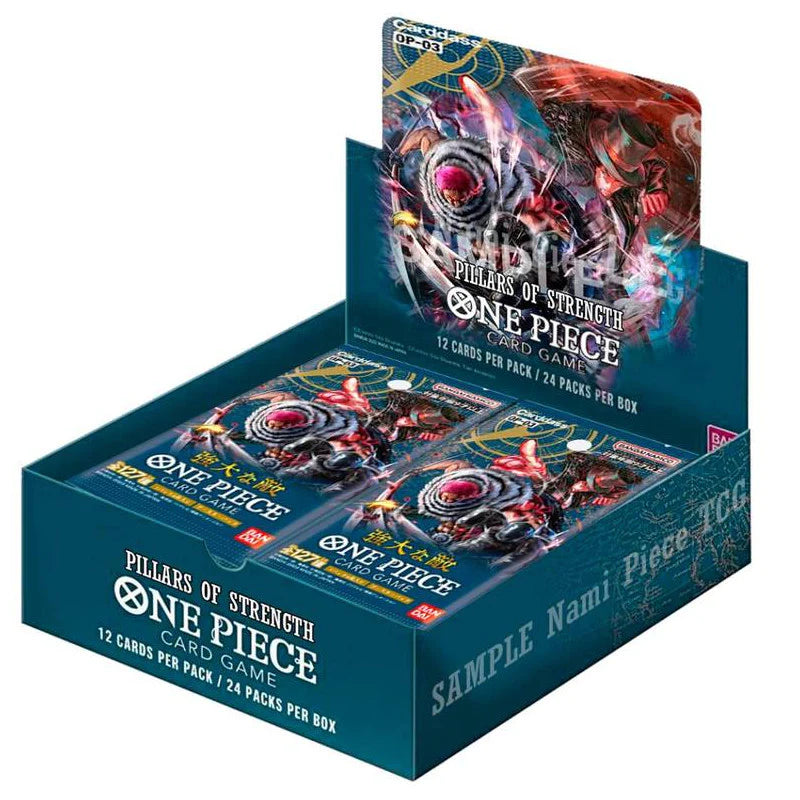 One Piece TCG - Pillars of Strength OP-03 Booster Box **Max 4 Boxes Per Person