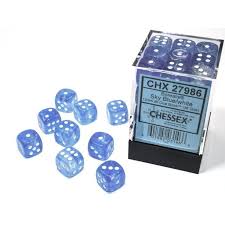 Chessex: 12mm D6 Dice Block