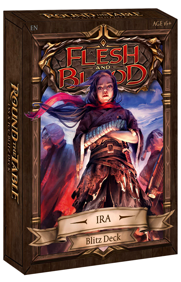 Flesh and Blood TCG: Round the Table TCC x LSS Ultimate Pit Fight 4x Player KIT!