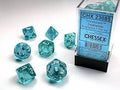 Festive Luminary Polyhedral 7-Dice Set