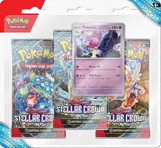 Pokemon TCG: Stella Crown Three pack Blister