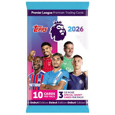 Topps 2026- Premier League Cards - Booster Pack