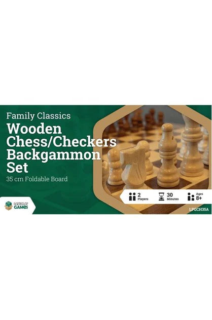 Chess/Checkers/Backgammon Set