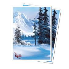 Ultra Pro: Bob Ross - Winter Paradise 105ct Apex Deck Protector Sleeves