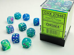 Chessex: 12mm D6 Dice Block