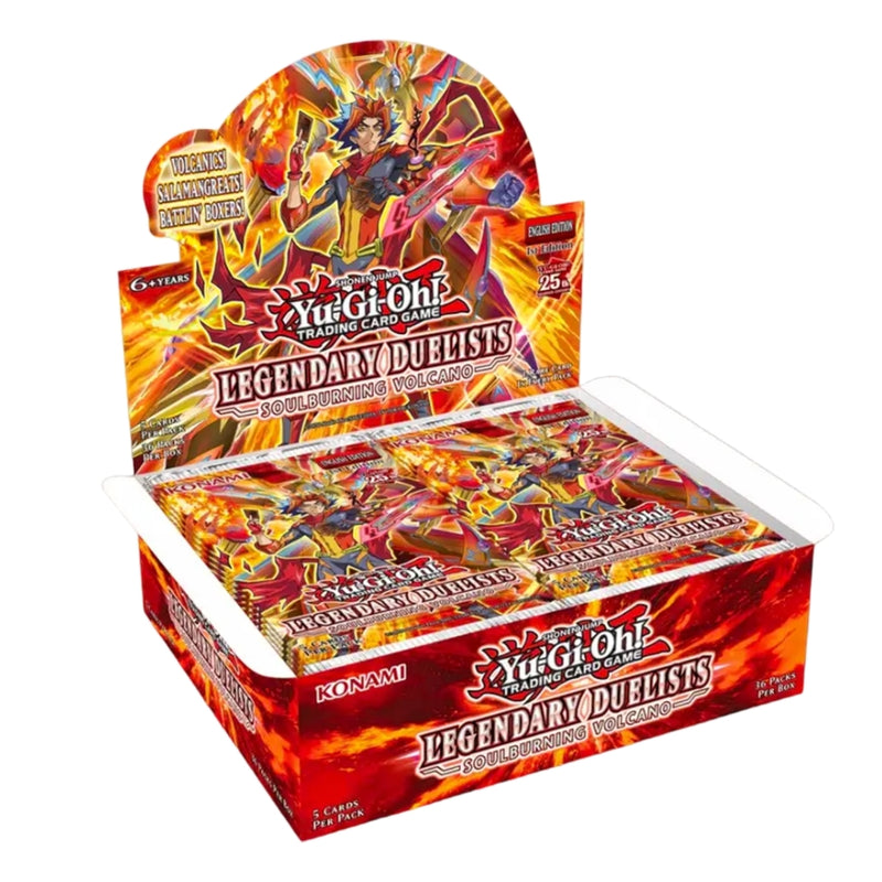 Yu-Gi-Oh! - Legendary Duelist: Soulburning Duelists Volcano Booster Box