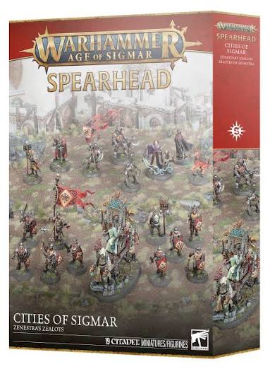 Warhammer Age Of Sigmar: Spearhead - Cities Of Sigmar Zenestra's Zealots