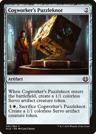 Cogworker's Puzzleknot [Kaladesh]