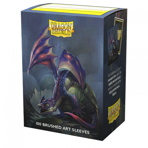 Dragonshield Standard 100ct - HUEY Brushed Art Sleeves