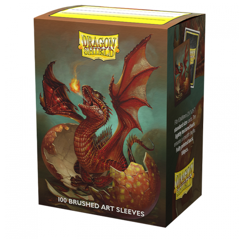 Dragonshield Standard 100ct - SPARKY Brushed Art Sleeves