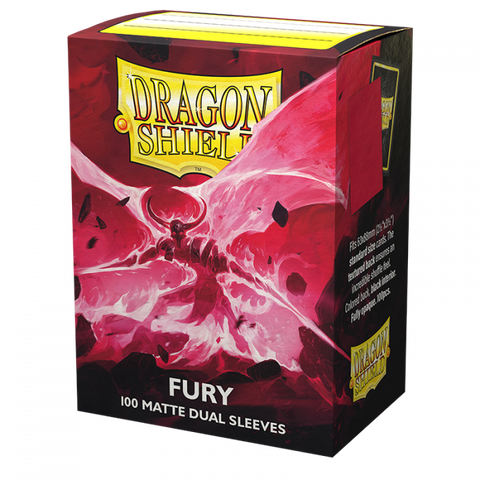 Dragonshield Standard 100ct - FURY Dual Matte