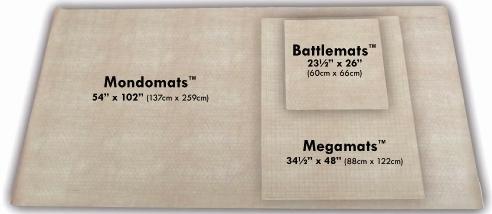 RPG Reversible Dry Erase Battlemat (66cm x 60cm)
