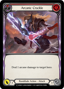 Arcanic Crackle (Red) (Rainbow Foil) [U-MON235-RF] Unlimited Edition Rainbow Foil