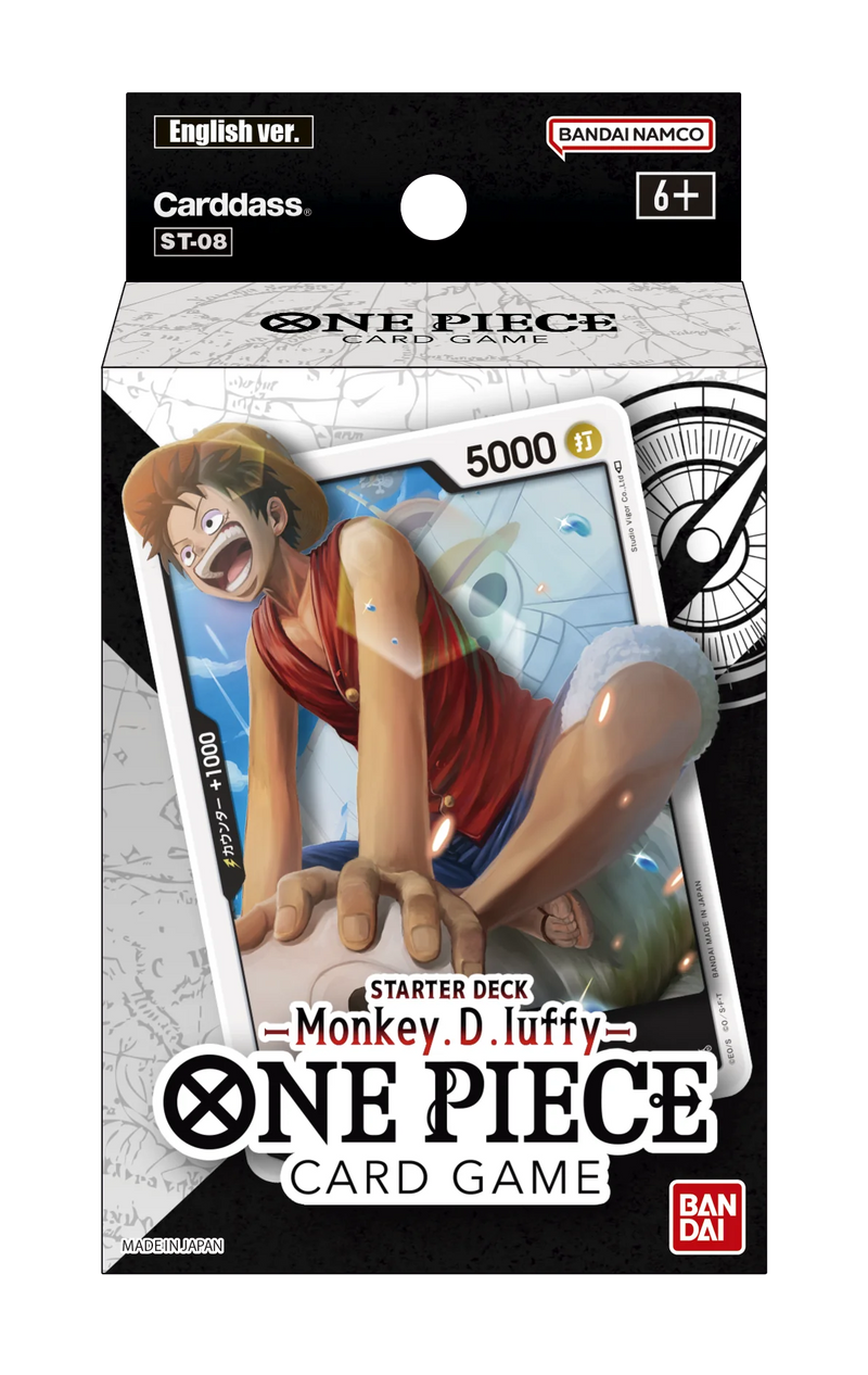 One Piece Starter Yamato and Luffy ST-08 and ST-09 ***Max 2 of each Per Person