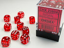 Chessex 6 Sided Dice Set - 36 Pack