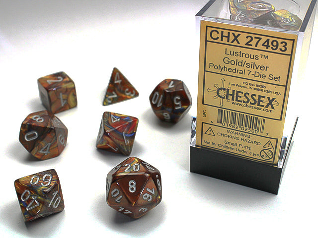 Chessex Dice - Polyhedral 7-Die Set