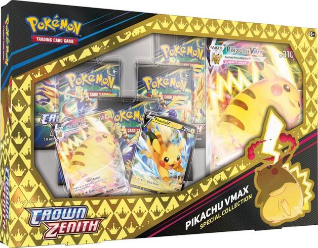 Pokemon TCG: Crown Zenith Pikachu Vmax Special Collection