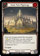 Dusk Path Pilgrimage (Red) (Rainbow Foil) [U-MON110-RF] Unlimited Edition Rainbow Foil