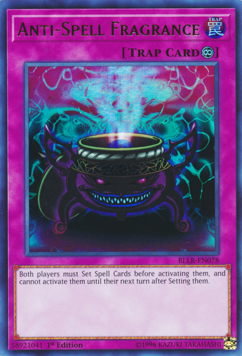 yugioh anti trap cards Anti-Spell Fragrance [BLLR-EN078] Ultra Rare